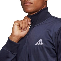 Agasalho sem Capuz adidas Primegreen Essentials Linear Logo - Masculino - Foto 4