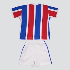 Kit de Uniforme Bahia Futfanatics Retrô 1988 - Infantil - Foto 2