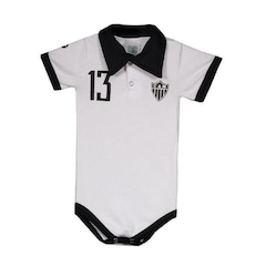 Body Polo do Atlético Mineiro Torcida Baby - Infantil - Foto 1