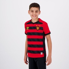 Camisa Umbro Sport Recife I 2021 - Infantil - Foto 2