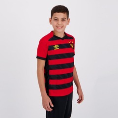Camisa Umbro Sport Recife I 2021 - Infantil - Foto 4