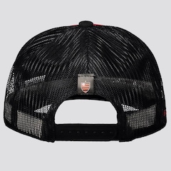 Boné Aba Curva Flamengo Zico Escudo - Snapback - Adulto - Foto 3