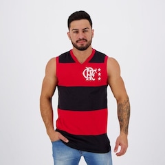 Camiseta Regata Flamengo Futfanatics Libertadores - Masculina - Foto 1