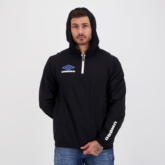 Jaqueta com Capuz Umbro Corta Vento Diamond Duo - Masculina - Foto 5