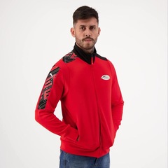 Jaqueta Puma Scuderia Ferrari Race T7 Track Tee - Masculina - Foto 5