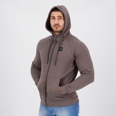 Jaqueta com Capuz Under Armour Rival Fleece - Masculina - Foto 2
