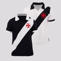 Kit de Camisas do Vasco Braziline Paris - 2 Unidades - Masculino - Foto 1