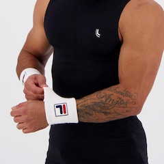 Munhequeira Fila Logo Player - Adulto - Foto 1