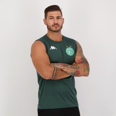 Camiseta Regata Guarani Kappa Treino 2021 - Masculina - Foto 5