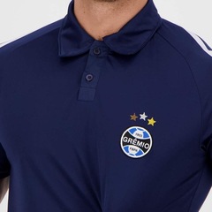 Camisa Polo Grêmio Futfanatics Dry - Masculina - Foto 4