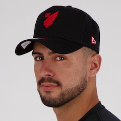 Boné Aba Curva New Era Athletico Paranaense 940 - Snapback - Adulto - Foto 5