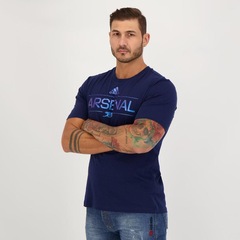 Camiseta adidas Arsenal Gráfica - Masculina - Foto 5