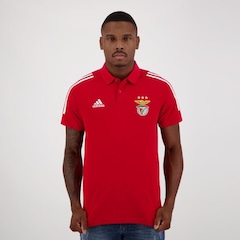 Camisa Polo adidas Benfica 2021 - Masculina - Foto 5