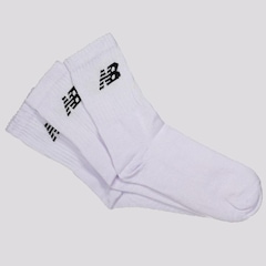 Meia Cano Longo New Balance - 3 Pares - Adulto - Foto 1