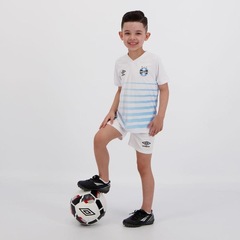Kit de Uniforme do Grêmio Umbro II 2021 - Infantil - Foto 4