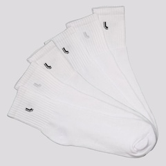 Kit Meia Cano Médio Lupo Sport Walk - 6 Pares - Adulto - Foto 1