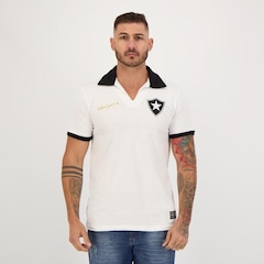 Camisa do Botafogo Nilton Santos Retrô Mania - Masculina - Foto 1