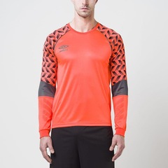 CAMISETA MANGA LONGA UMBRO GOL TWR LAYOUT - MASCULINA - Foto 4