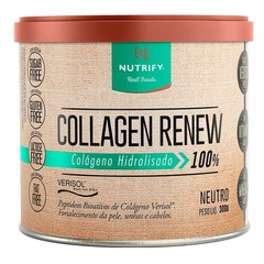 Colágeno Verisol Collagen Renew 100% Hidrolisado Nutrify - Neutro - 300g - Foto 1