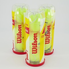 Kit 3 Packs de Bolas Tênis Wilson Championship - Foto 1