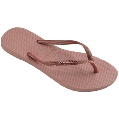 Chinelo Havaianas Slim Glitter - Feminino - Foto 3