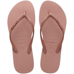 Chinelo Havaianas Slim Glitter - Feminino - Foto 1