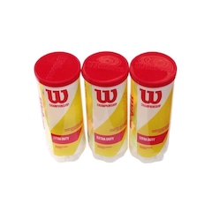 Bola de Tênis Wilson Championship Extra Duty - Pack 3 Tubos - Foto 5