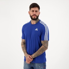 Camiseta adidas Essentials 3-Stripes - Masculina - Foto 5