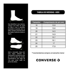 Tênis Converse Kids Chuck Taylor All Star Hi Ck0003 - Infantil - Foto 5