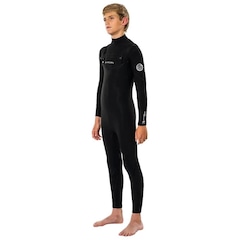 Long John Rip Curl Dawn Patrol 3/2mm Chest Zip - Infantil - Foto 2