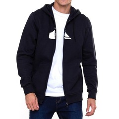 Blusão Com Capuz Quiksilver Aberto Comp Logo -Masculino - Foto 2