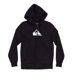 Blusão Com Capuz Quiksilver Aberto Comp Logo -Masculino - Foto 4