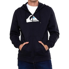 Blusão Com Capuz Quiksilver Aberto Comp Logo -Masculino - Foto 1