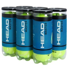 Kit Bolas de Tênis Head Master com 6 Tubos - Foto 8