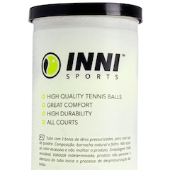Kit Bola de Tênis Inni Championship com 3 Tubos - Foto 2
