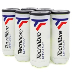 Kit Bolas de Tênis Tecnifibre Champion One com 6 Tubos - Foto 7
