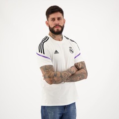 Camisa Real Madrid Treino 2023 adidas - Masculina - Foto 5
