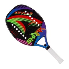 Raquete de Beach Tennis Shark Kevlar 2022 Carbono 3K - Foto 1