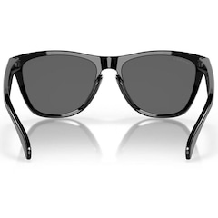 Óculos de Sol Oakley Frogskins Polished Black Prizm Black - Unissex - Foto 6