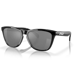 Óculos de Sol Oakley Frogskins Polished Black Prizm Black - Unissex - Foto 1