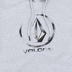 Blusão de Moletom com Capuz Volcom Canguru Logo Oversize - Masculino - Foto 2