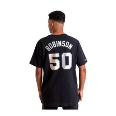 Camiseta Mitchell & Ness Hardwood Classics Name Number David Robinson NBA - Masculina - Foto 2