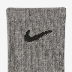 Kit de Meias Cano Alto Nike Everyday Lightweight - Adulto - 3 Pares - Foto 4