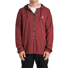 Blusão de Moletom com Capuz Hurley Windbreaker Cold - Masculina - Foto 1