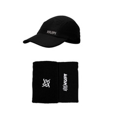 Kit 1 Boné Sun Dry  e 1 Par Munhequeira Hupi Spin - Foto 1