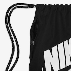 Gym Sack Nike Heritage Drawstring - 13 Litros - Foto 5