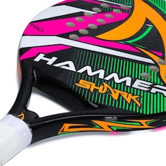 Raquete de Beach Tennis Shark Hammer - Adulto - Foto 3