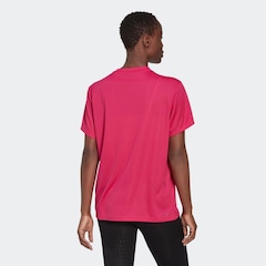 Camiseta adidas AEROREADY Designed To Move Boyfriend - Feminina - Foto 3