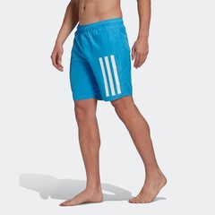 Bermuda de Natação adidas Comprimento Clássico 3-Stripes - Masculina - Foto 4