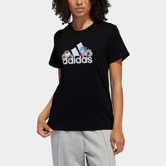 Camiseta adidas Estampada Floral - Feminina - Foto 3